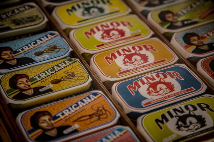 Latas de sardinas